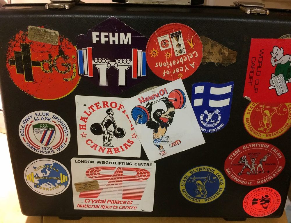 The magic case, Stickers from competitions abroad