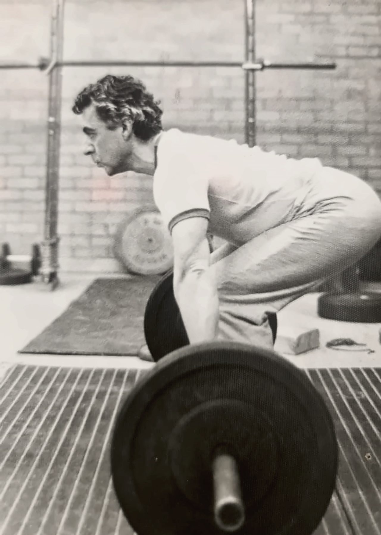 Brian setting up a pull